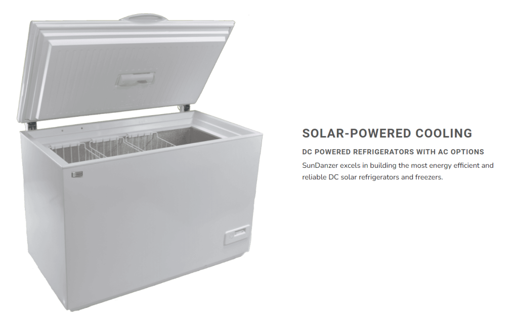 Solar Powered Refrigerators - SunDanzer