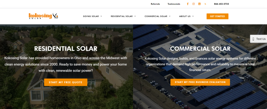 top solar power companies in ohio
